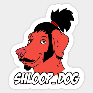 Year one Shloop_Dog Logo Sticker